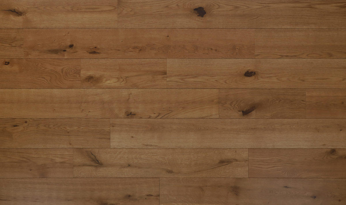 Parquet Haussmann - brossé vernis satiné - pose à l'anglaise - Design Parquet