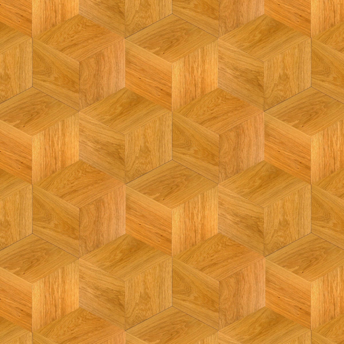 montage CUBES parquet